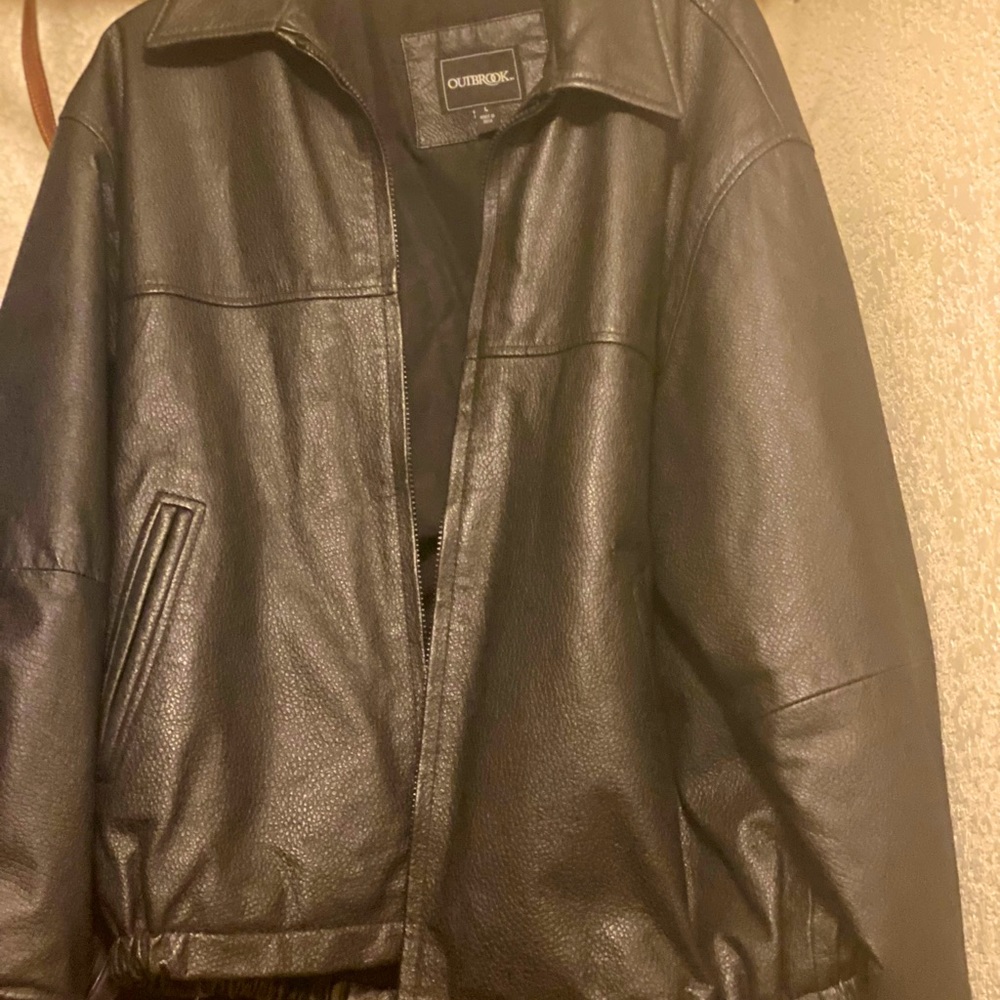 Outbrook leather jacket